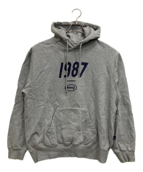 Mmlg（エムエムエルジー）mmlg (エムエムエルジー) プルオーバーパーカー グレー サイズ:Mの古着・服飾アイテム