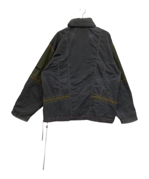 adidas（アディダス）adidas (アディダス) アノラックパーカー グレー サイズ:Lの古着・服飾アイテム