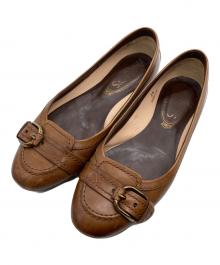 TOD'S（トッズ）の古着「パンプス」｜ブラウン