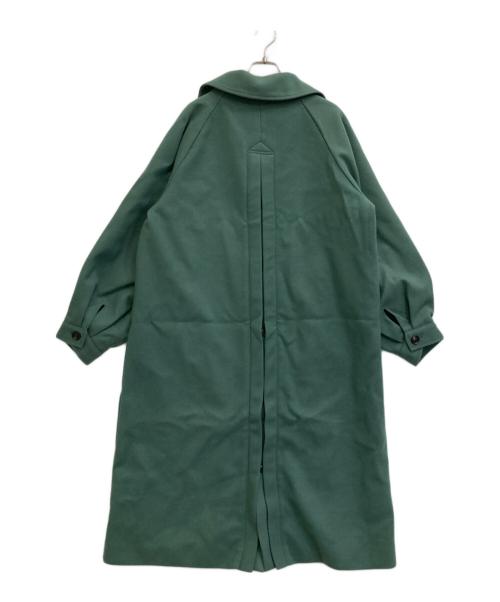 notch.（ノッチ）notch. (ノッチ) バックスリットコート グリーン サイズ:Mの古着・服飾アイテム