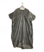 mizuiro-indミズイロインド）の古着「ノースリーブワンピース」｜グレー