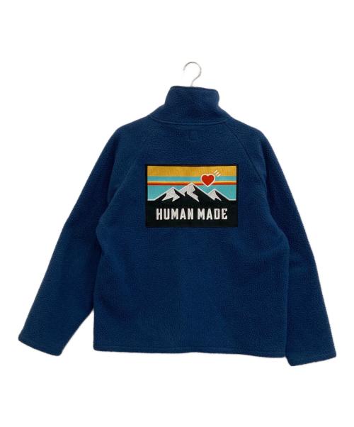 HUMAN MADE（ヒューマンメイド）HUMAN MADE (ヒューマンメイド) OUTDOOR FLEECE JACKET ネイビー サイズ:Mの古着・服飾アイテム