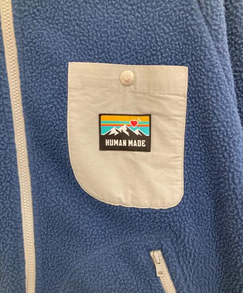 HUMAN MADE（ヒューマンメイド）HUMAN MADE (ヒューマンメイド) OUTDOOR FLEECE JACKET ネイビー サイズ:Mの古着・服飾アイテム