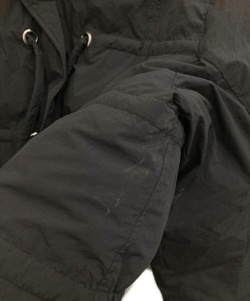 KBF（ケービーエフ）KBF (ケービーエフ) フロントリボン中綿ジャケット ブラック サイズ:SIZE ONEの古着・服飾アイテム