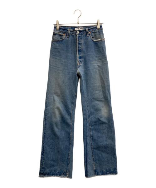LEVI'S（リーバイス）LEVI'S (リーバイス) RE/DONE (リダン) リメイクカットオフデニムパンツ ブルー サイズ:25の古着・服飾アイテム