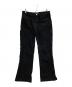 TOGA ARCHIVES（トーガアーカイブス）の古着「フレアデニムパンツ」｜ブラック