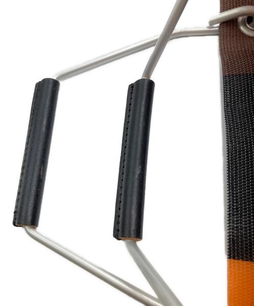 MARNI（マルニ）MARNI (マルニ) フラワーカフェトートバッグ ブラック×オレンジの古着・服飾アイテム