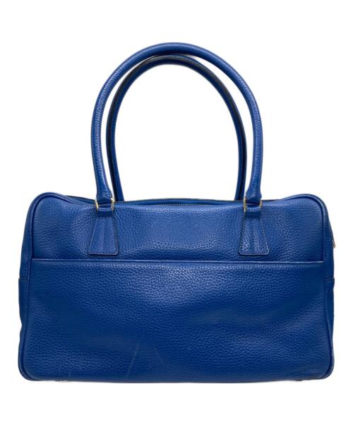 A.D.M.J.（エーディーエムジェイ）A.D.M.J. (エーディーエムジェイ) ミニボストンバッグ ブルーの古着・服飾アイテム