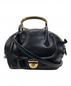 Salvatore Ferragamoサルヴァトーレ フェラガモ）の古着「2WAYハンドバッグ」｜ブラック