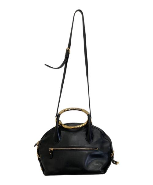 Salvatore Ferragamo（サルヴァトーレ フェラガモ）Salvatore Ferragamo (サルヴァトーレ フェラガモ) 2WAYハンドバッグ ブラックの古着・服飾アイテム