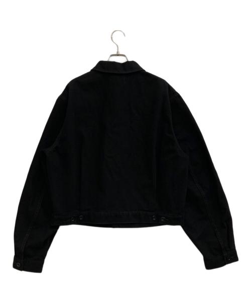 LEMAIRE（ルメール）LEMAIRE (ルメール) TRUCKER JACKET ブラック サイズ:46の古着・服飾アイテム