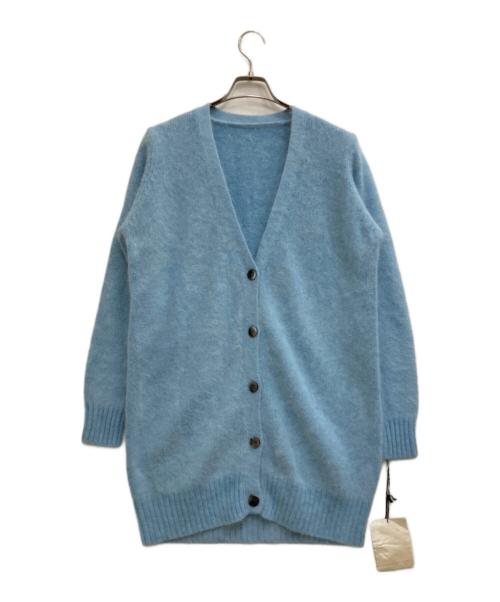 Diagram（ダイアグラム）Diagram (ダイアグラム) アンゴラニットカーディガン スカイブルー サイズ:36 未使用品の古着・服飾アイテム