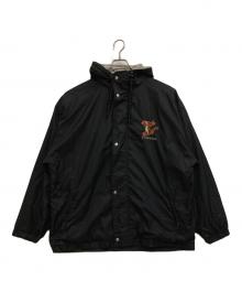 DISNEY（ディズニー）の古着「フーデッドジャケット」｜ブラック