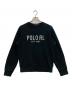 POLO RALPH LAUREN（ポロ・ラルフローレン）の古着「スウェット」｜ブラック