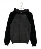 EMPORIO ARMANIエンポリオアルマーニ）の古着「ドッキングパーカー」｜ブラック