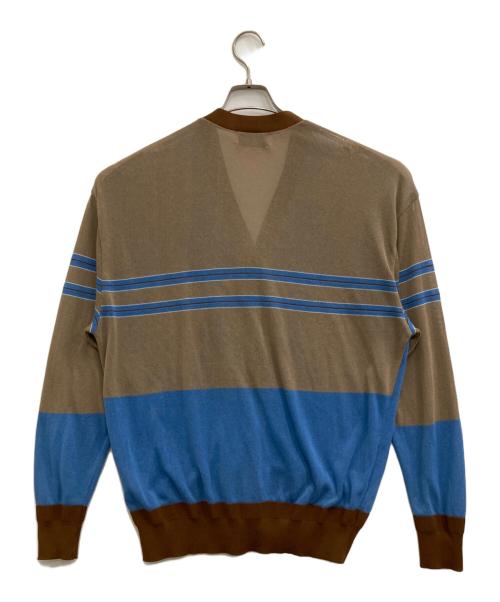 TOMORROW LAND（トゥモローランド）TOMORROW LAND (トゥモローランド) サマーニットカーディガン ブラウン サイズ:Mの古着・服飾アイテム