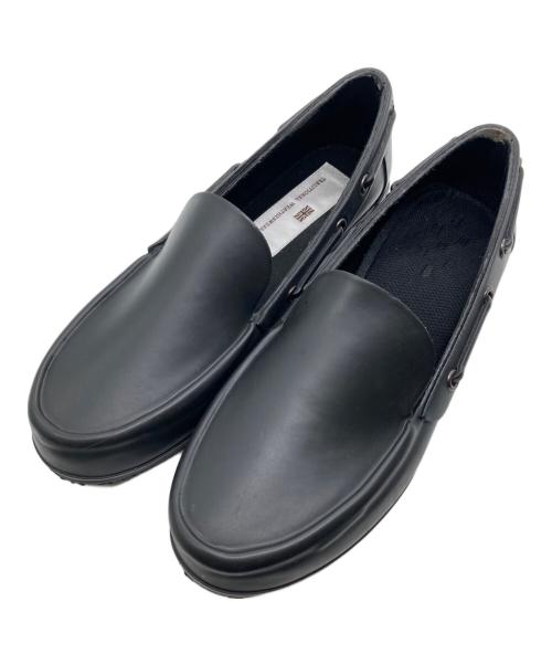Traditional Weatherwear（トラディショナルウェザーウェア）Traditional Weatherwear (トラディショナルウェザーウェア) ラバー製デッキシューズ ブラック サイズ:24.5の古着・服飾アイテム