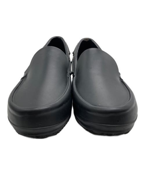 Traditional Weatherwear（トラディショナルウェザーウェア）Traditional Weatherwear (トラディショナルウェザーウェア) ラバー製デッキシューズ ブラック サイズ:24.5の古着・服飾アイテム