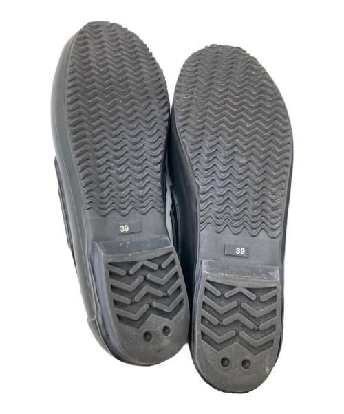 Traditional Weatherwear（トラディショナルウェザーウェア）Traditional Weatherwear (トラディショナルウェザーウェア) ラバー製デッキシューズ ブラック サイズ:24.5の古着・服飾アイテム