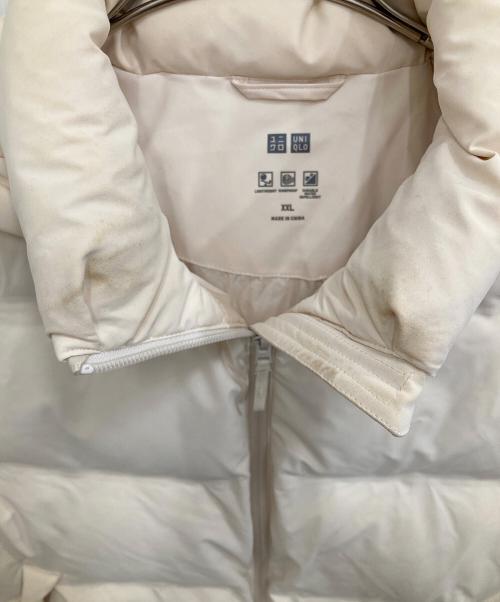 UNIQLO（ユニクロ）UNIQLO (ユニクロ) ダウンジャケット アイボリー サイズ:XXLの古着・服飾アイテム