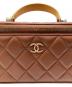 中古・古着 CHANEL (シャネル) チェーンバニティバッグ ブラウン：360000円