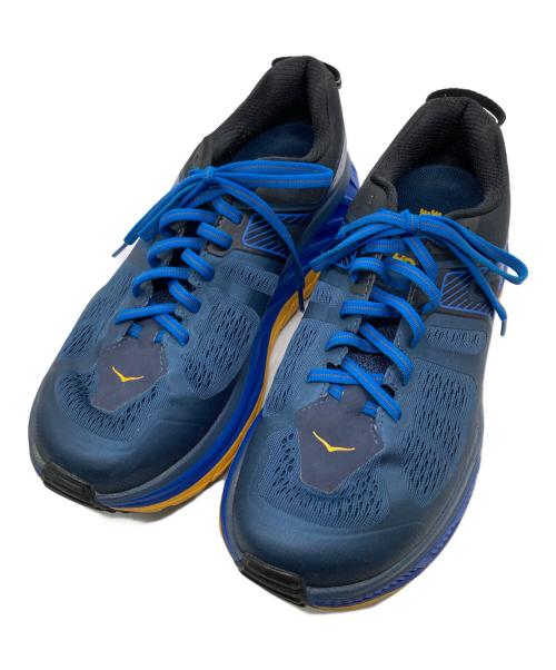 HOKAONEONE（ホカオネオネ）HOKAONEONE (ホカオネオネ) トレランシューズ ブルー サイズ:27.5の古着・服飾アイテム