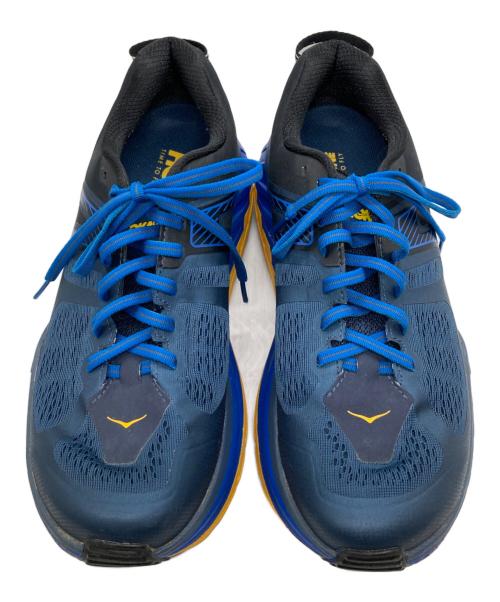 HOKAONEONE（ホカオネオネ）HOKAONEONE (ホカオネオネ) トレランシューズ ブルー サイズ:27.5の古着・服飾アイテム