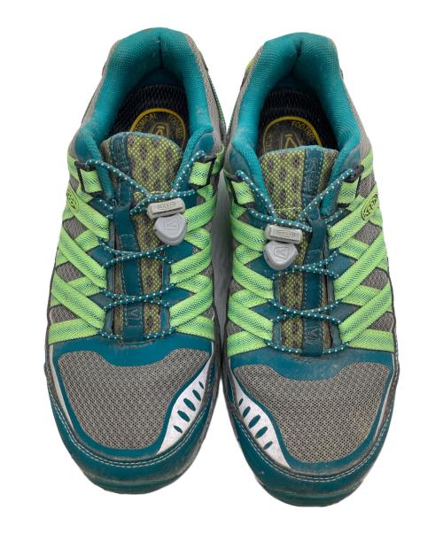 KEEN（キーン）KEEN (キーン) ローカットスニーカー グリーン サイズ:27.5の古着・服飾アイテム