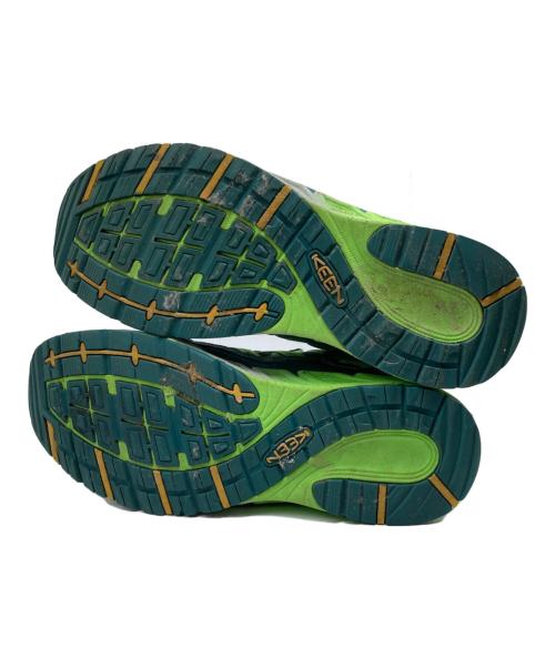 KEEN（キーン）KEEN (キーン) ローカットスニーカー グリーン サイズ:27.5の古着・服飾アイテム