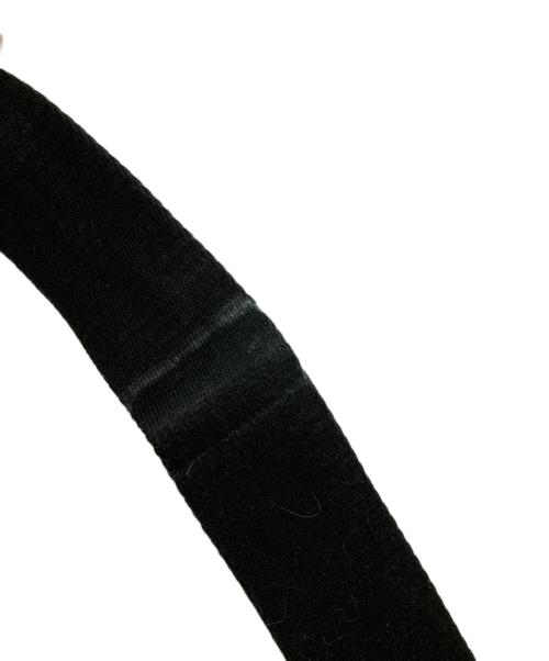 Orobianco（オロビアンコ）Orobianco (オロビアンコ) クロコ型押しショルダーバッグ ブラックの古着・服飾アイテム