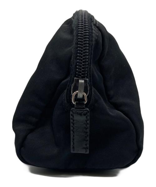 PRADA（プラダ）PRADA (プラダ) ナイロンポーチ ブラックの古着・服飾アイテム