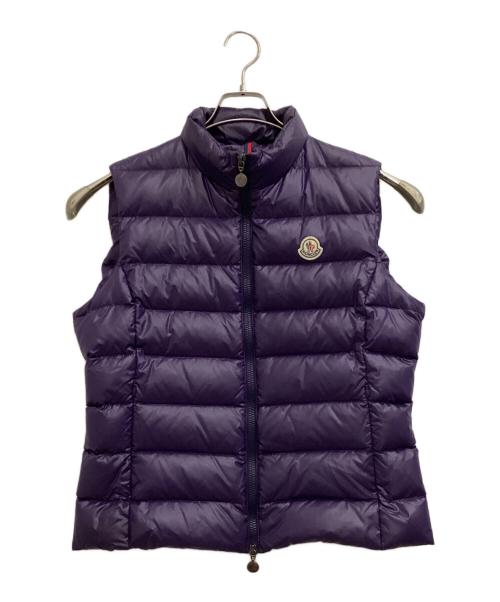 MONCLER（モンクレール）MONCLER (モンクレール) GHANY GILET パープル サイズ:4の古着・服飾アイテム