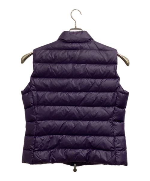 MONCLER（モンクレール）MONCLER (モンクレール) GHANY GILET パープル サイズ:4の古着・服飾アイテム