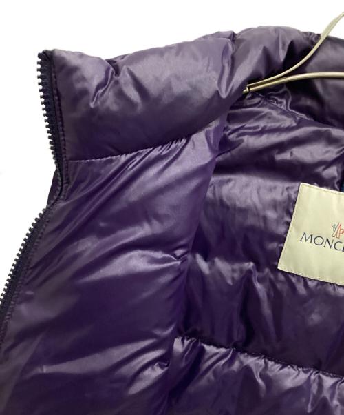 MONCLER（モンクレール）MONCLER (モンクレール) GHANY GILET パープル サイズ:4の古着・服飾アイテム