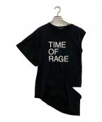 UNDERCOVERアンダーカバー）の古着「デザインカットソー」｜ブラック