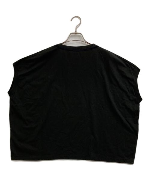 SueUNDERCOVER（スーアンダーカバー）SueUNDERCOVER (スーアンダーカバー) ノースリーブカットソー ブラック サイズ:Fの古着・服飾アイテム