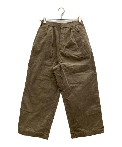 kurashi&trips publishing（クラシアンドトリップス パブリッシング）KURASHI&Trips PUBLISHING (クラシアンドトリップス パブリッシング) コーデュロイパンツ ブラウン サイズ:Sの古着・服飾アイテム