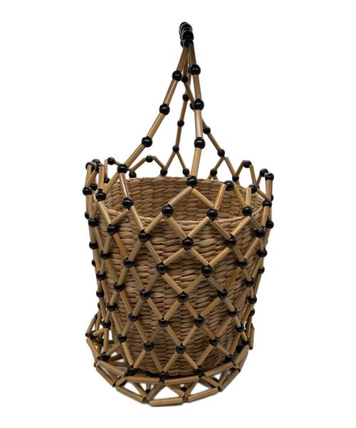 The Bagmati（ザバグマティ）The Bagmati (ザバグマティ) カゴバッグ ベージュの古着・服飾アイテム