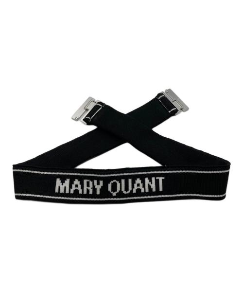Lily Brown（リリーブラウン）Lily Brown (リリーブラウン) MARY QUANT (マリークヮント) ロゴベルト付きシアーワンピース グレー サイズ:1の古着・服飾アイテム