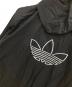 中古・古着 adidas (アディダス) ロゴナイロンジャケット ブラック サイズ:L：3000円