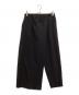 mizuiro-ind（ミズイロインド）の古着「ワイドパンツ」｜ブラック