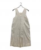 tangタング）の古着「コットンリネンサロペット」｜アイボリー