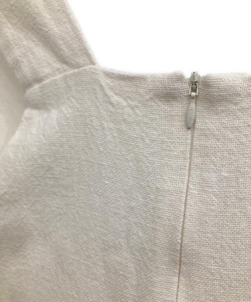 tang（タング）Tang (タング) コットンリネンサロペット アイボリー サイズ:Mの古着・服飾アイテム