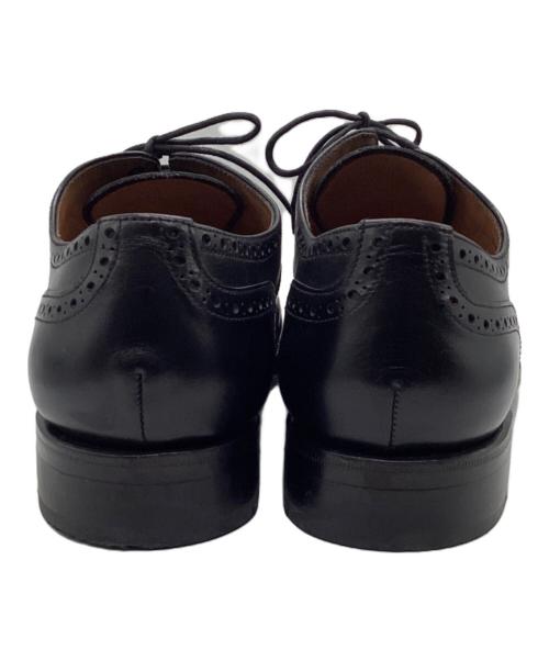 YANKO（ヤンコ）YANKO (ヤンコ) ウィングチップシューズ ブラック サイズ:25.5の古着・服飾アイテム