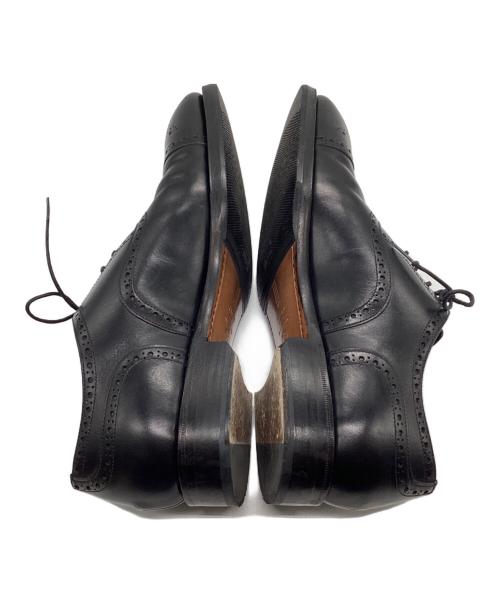 YANKO（ヤンコ）YANKO (ヤンコ) ウィングチップシューズ ブラック サイズ:25.5の古着・服飾アイテム