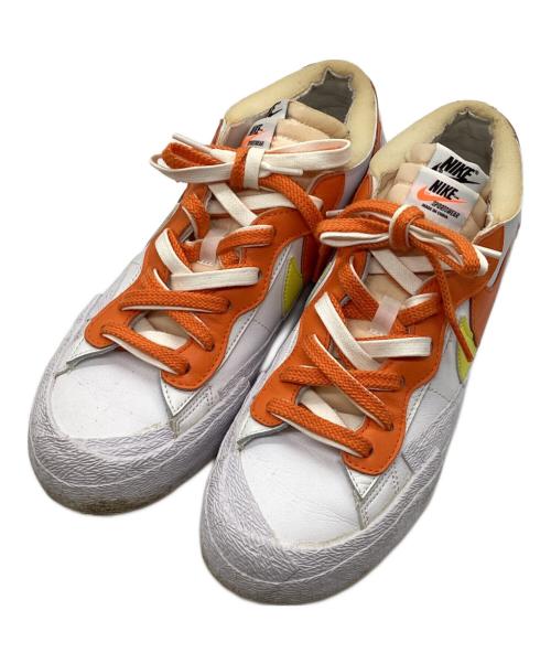 NIKE（ナイキ）NIKE (ナイキ) sacai (サカイ) ローカットスニーカー ホワイト サイズ:27の古着・服飾アイテム