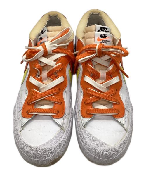 NIKE（ナイキ）NIKE (ナイキ) sacai (サカイ) ローカットスニーカー ホワイト サイズ:27の古着・服飾アイテム