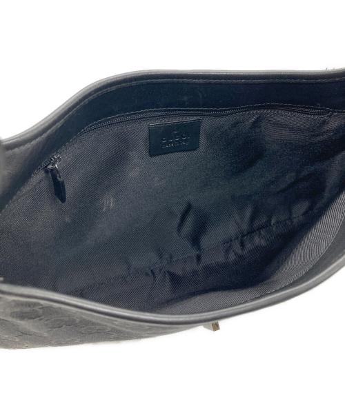 GUCCI（グッチ）GUCCI (グッチ) ワンショルダーバッグ ブラックの古着・服飾アイテム