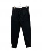 DIESEL Black Goldディーゼル ブラック ゴールド）の古着「ジョガーパンツ」｜ブラック