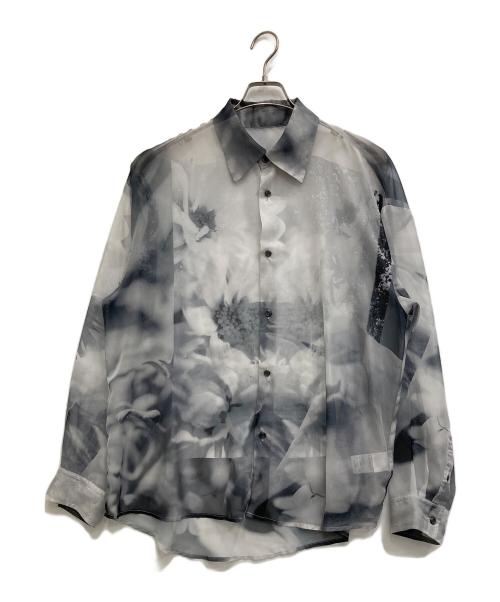 HARE（ハレ）HARE (ハレ) アソートARTガラシアーシャツ グレー サイズ:Fの古着・服飾アイテム